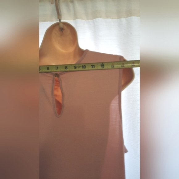 Lovely Melody Pink Embellished Sleeveless Tank Top - Picture 7 of 14